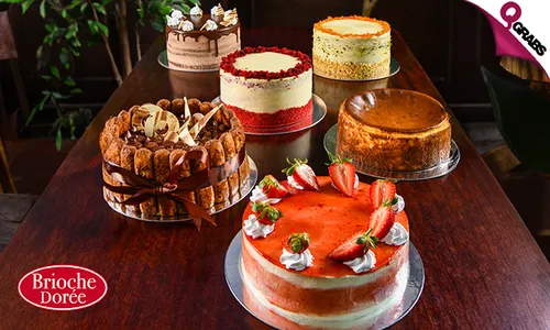 Whole 2kg Cake of Your Choice from Brioche Dorée!